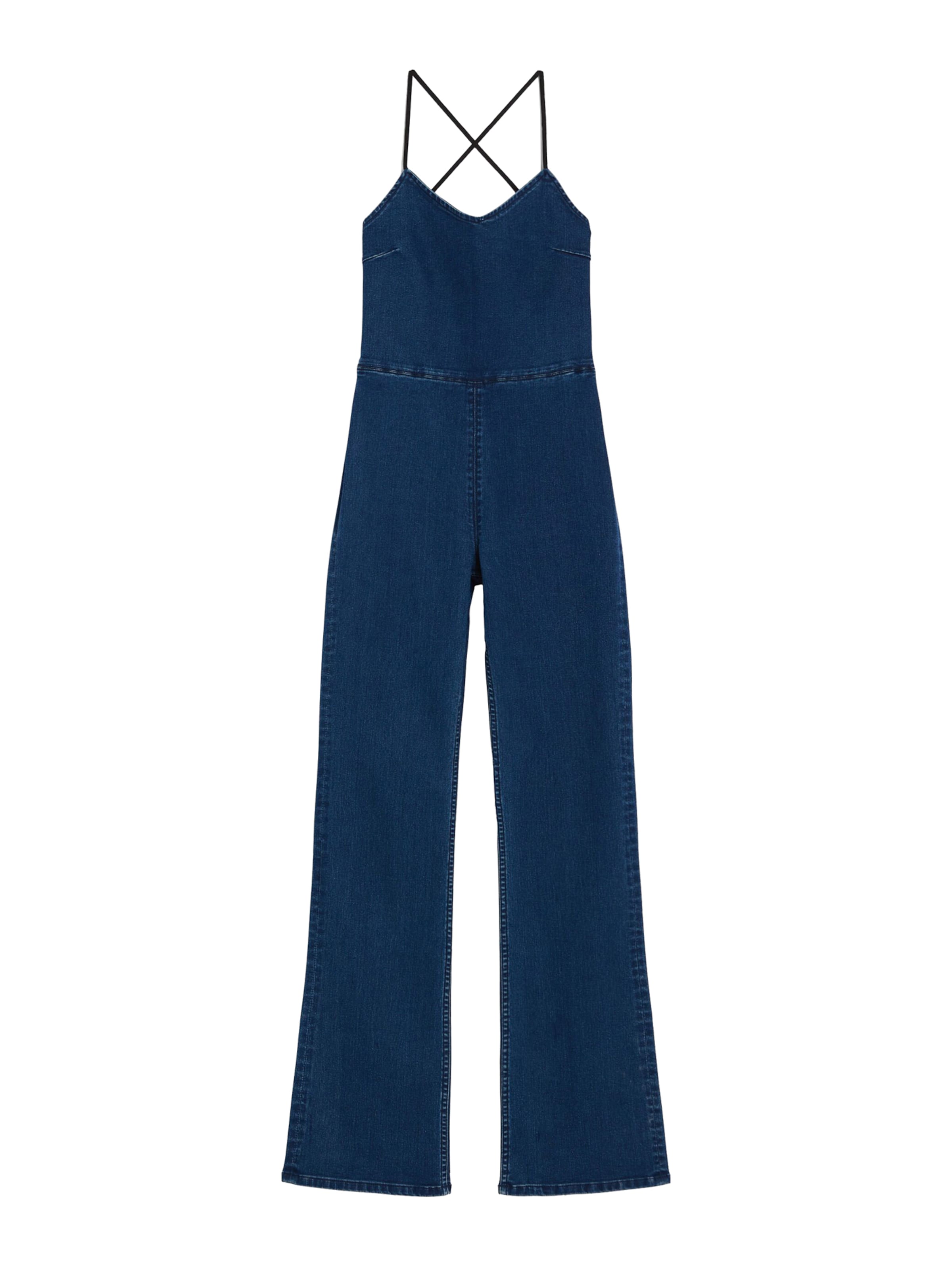 Bershka Jumpsuit i blå: framsida
