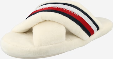 Pantoufle TOMMY HILFIGER en beige : devant