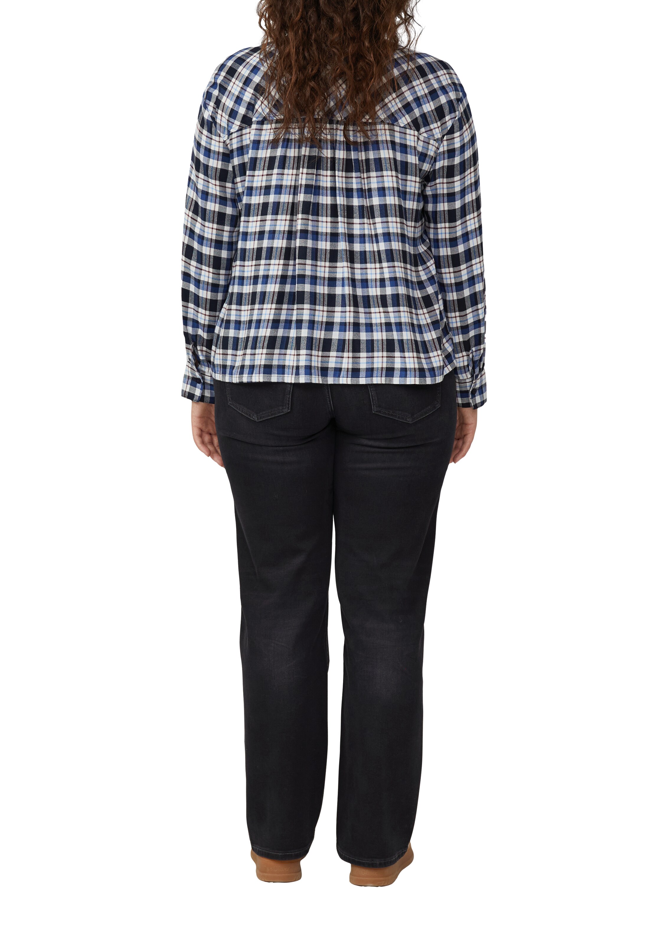 s.Oliver Red Label Plus Blouse in Blue