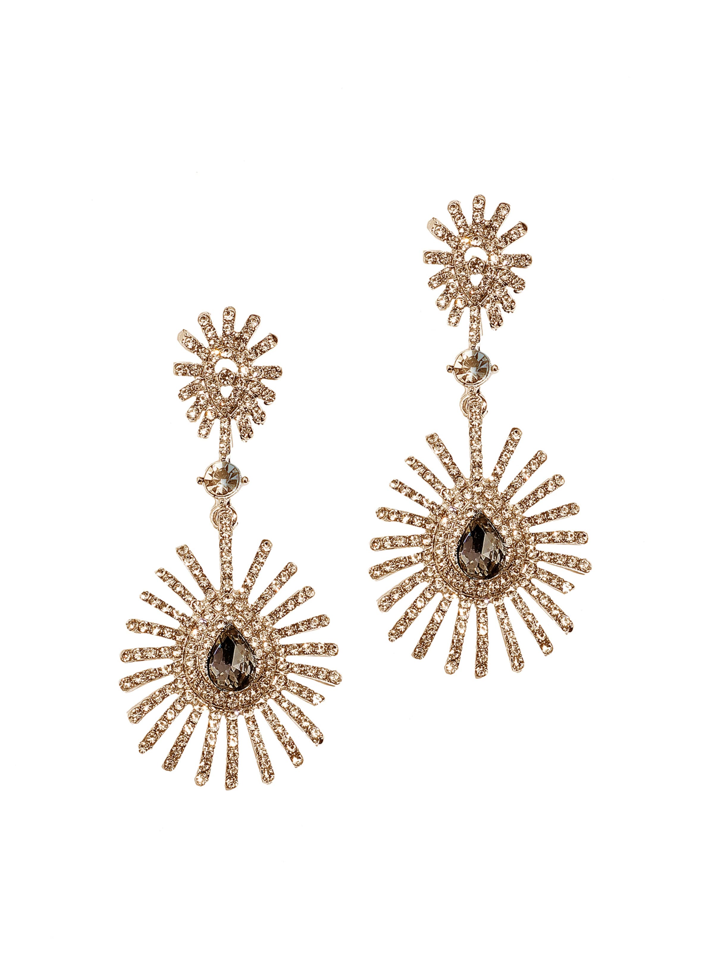 Boucles d'oreilles ' Alyssia ' SOHI en or : devant
