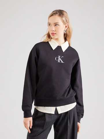 Calvin Klein Jeans Tréning póló 'CLASSIC' - fekete: elől