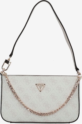 GUESS Schultertasche 'Noelle II' in Weiß: Vorderseite