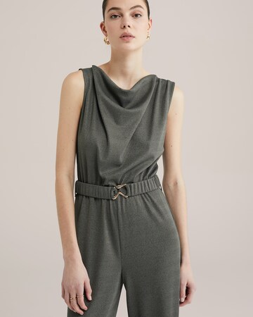 WE Fashion - Jumpsuit en verde: frente