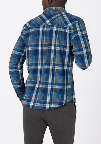 TIMEZONE Regular fit Button Up Shirt in Blue