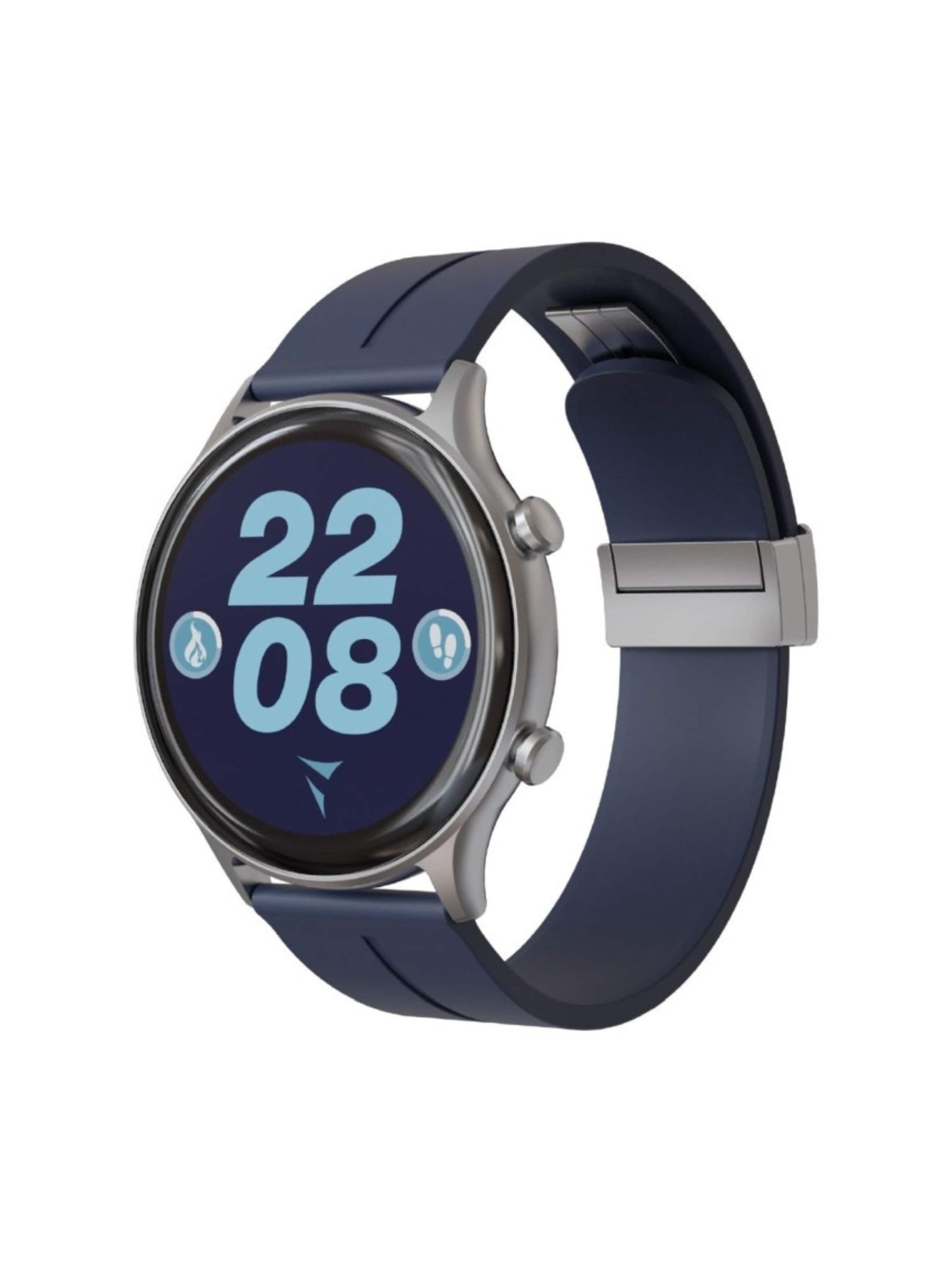 Techmade Digitaluhr 'Dynamic 2 Smartwatch - Bundle mit Kopfhörern'‌‌‌ in Blau