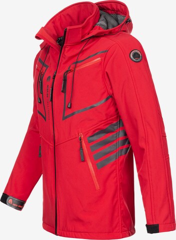 Arctic Seven Functionele jas in Rood