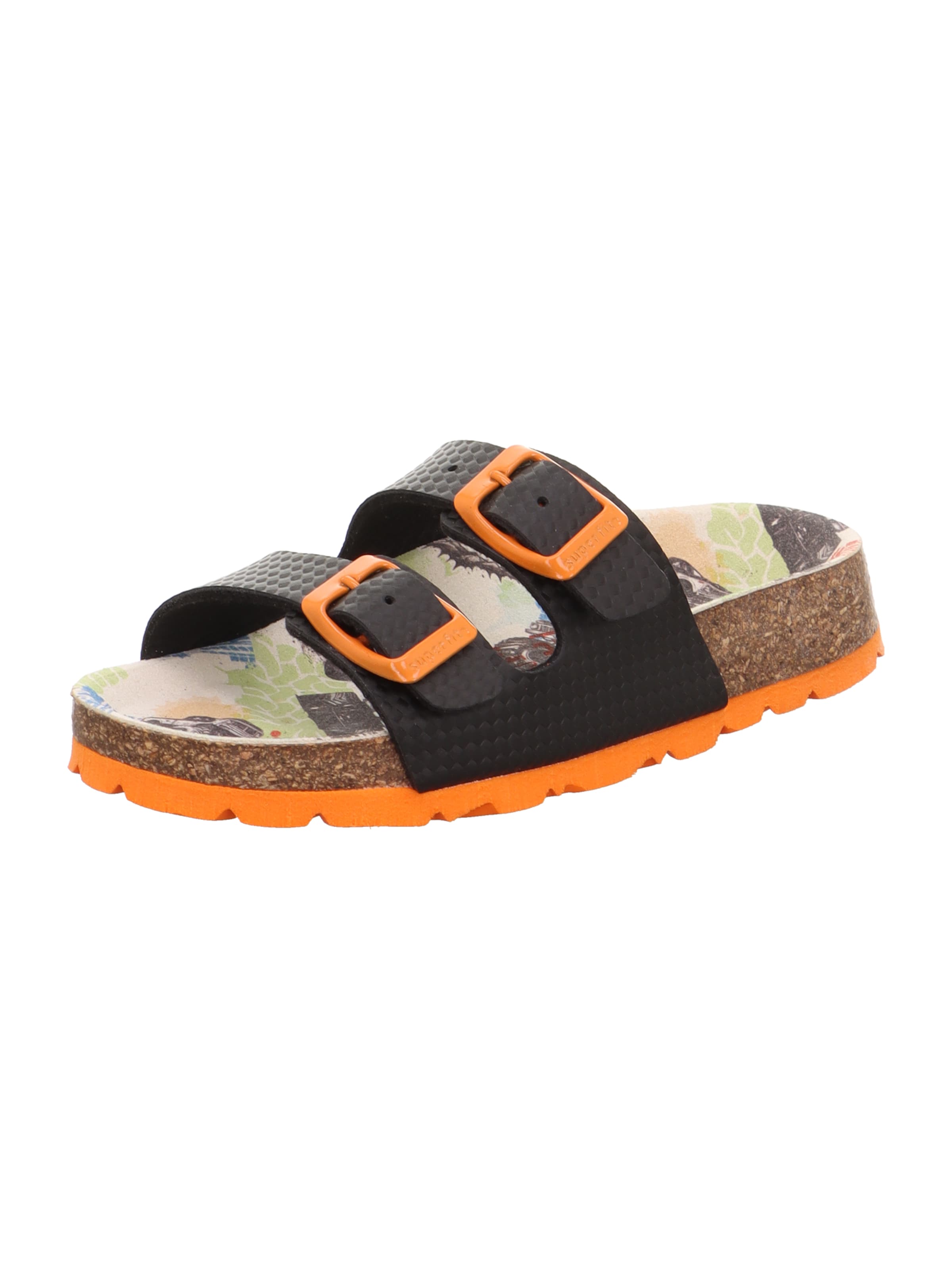 SUPERFIT Otevřená obuv – černá: přední strana