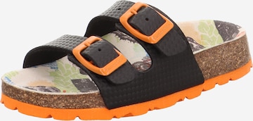 SUPERFIT Otevřená obuv – černá: přední strana