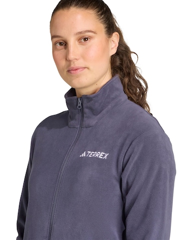 Veste en polaire fonctionnelle 'ESS' ADIDAS TERREX en bleu