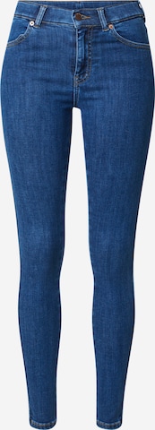 Dr. Denim Skinny Jeans 'Lexy' in Blauw: voorkant