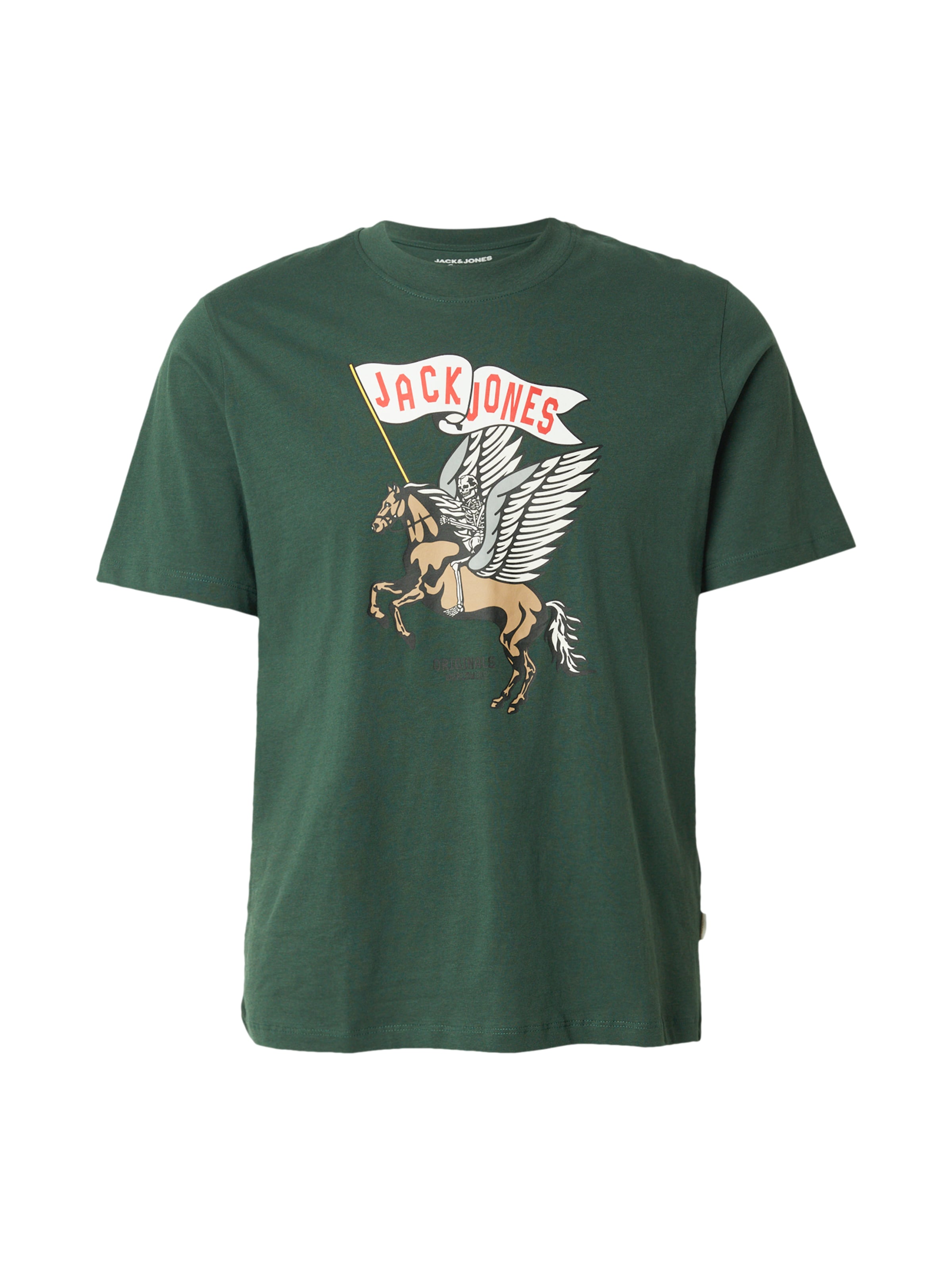 JACK & JONES Tričko 'JORHOLIDAY' - Zelená: predná strana