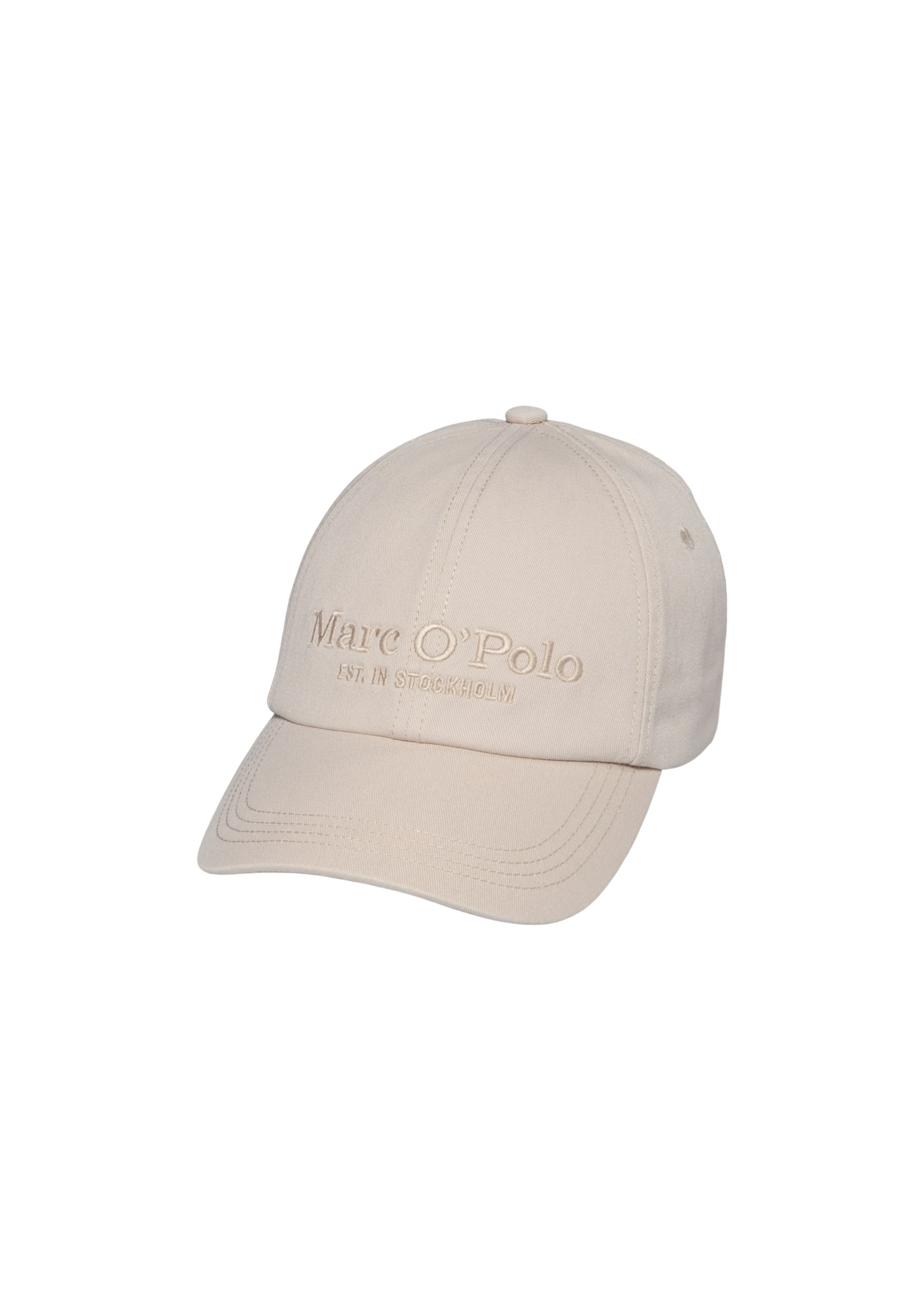 Marc O'Polo Cap in Beige: front