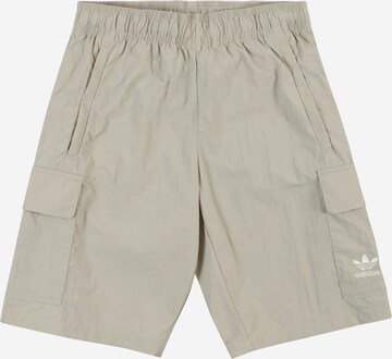 ADIDAS ORIGINALS Regular Trousers in Beige: front