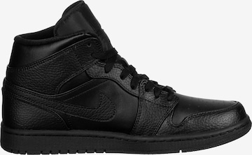 Jordan Sneakers hoog 'Air 1' in Zwart