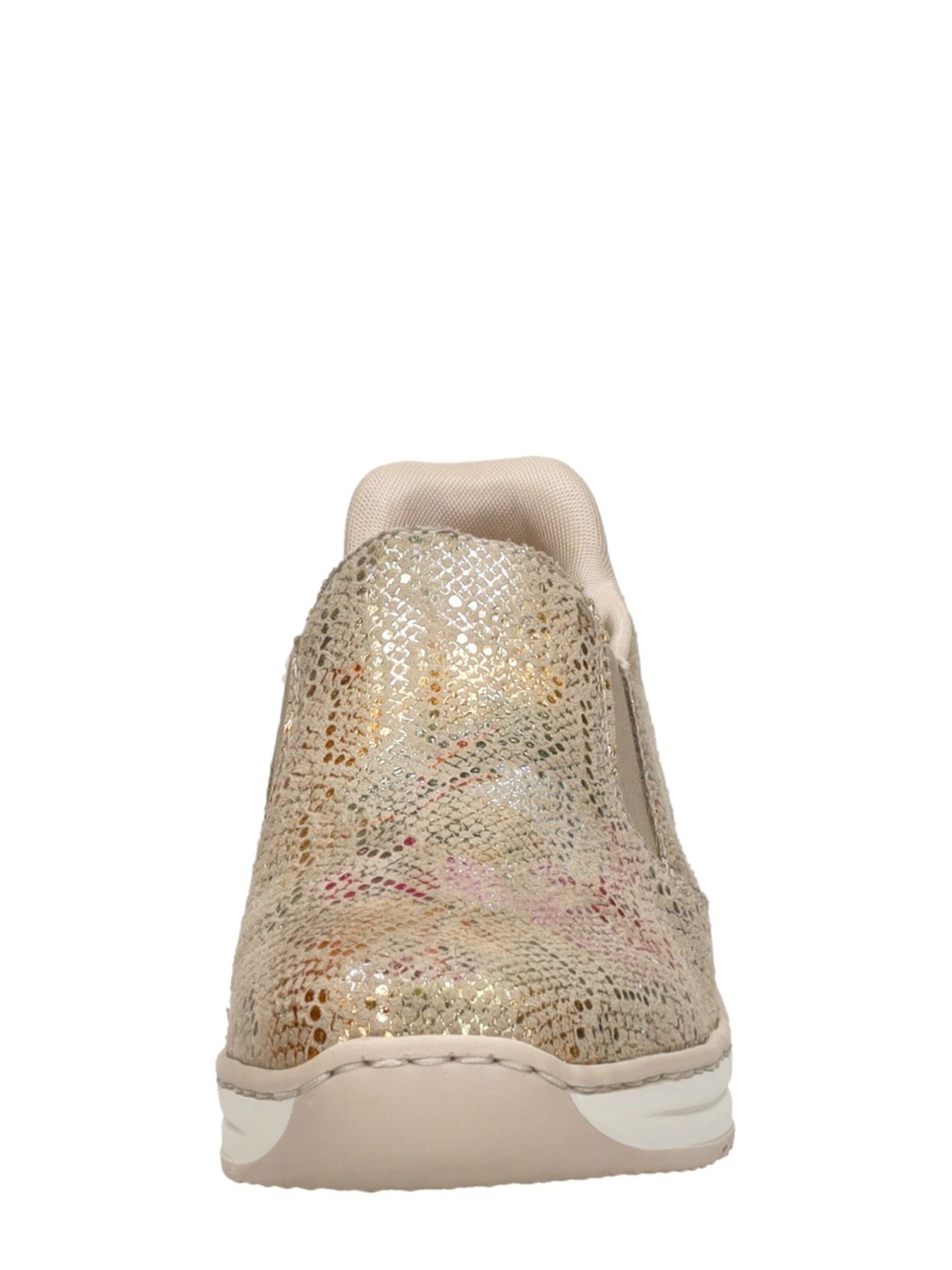 Rieker Slip-on 'Sportief' in Goud