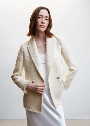 MANGO Blazers 'Quintin' in Beige: voorkant