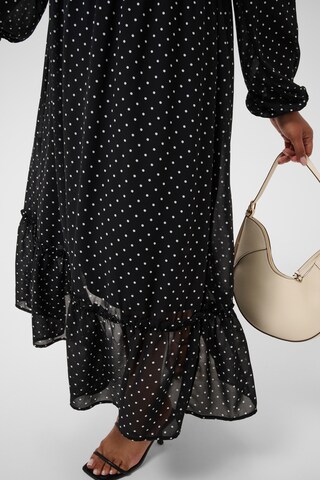 Robe KAFFE CURVE en noir