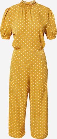 AX Paris Jumpsuit in Yellow: front