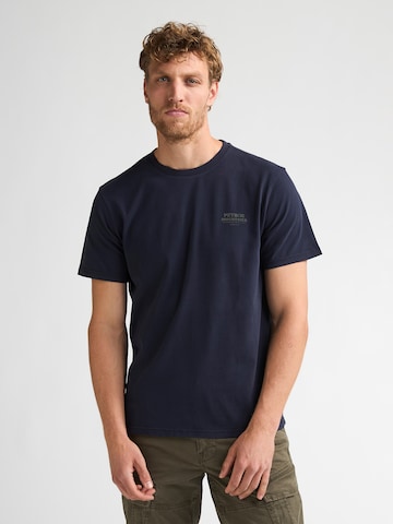 Tricou de la Petrol Industries pe albastru: față