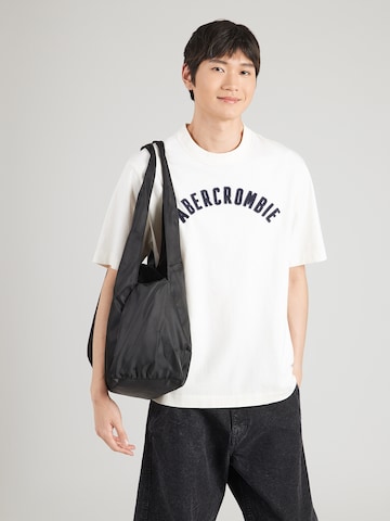 Abercrombie & Fitch - Camiseta en blanco: frente