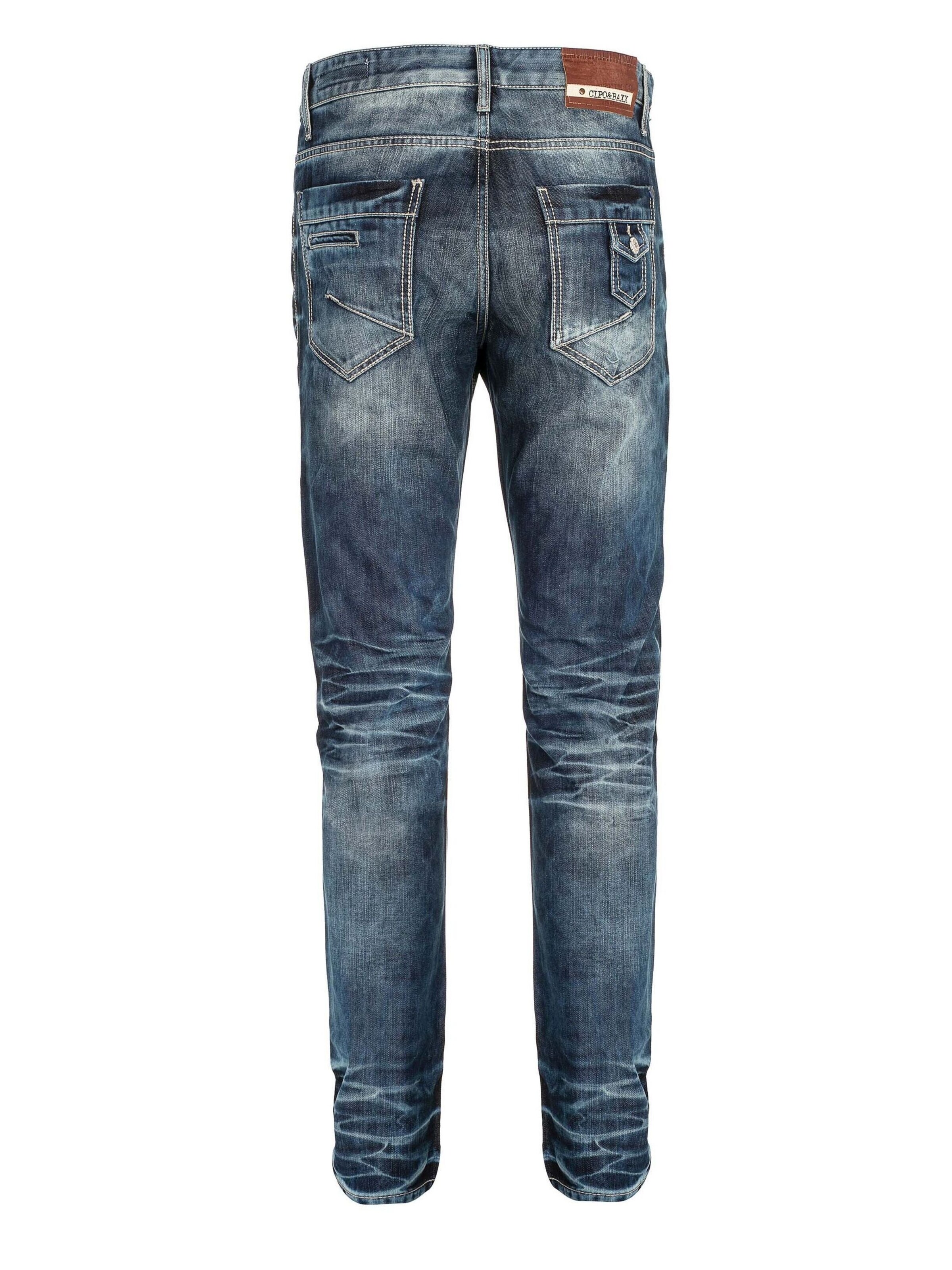CIPO & BAXX Regular Jeans in Blauw