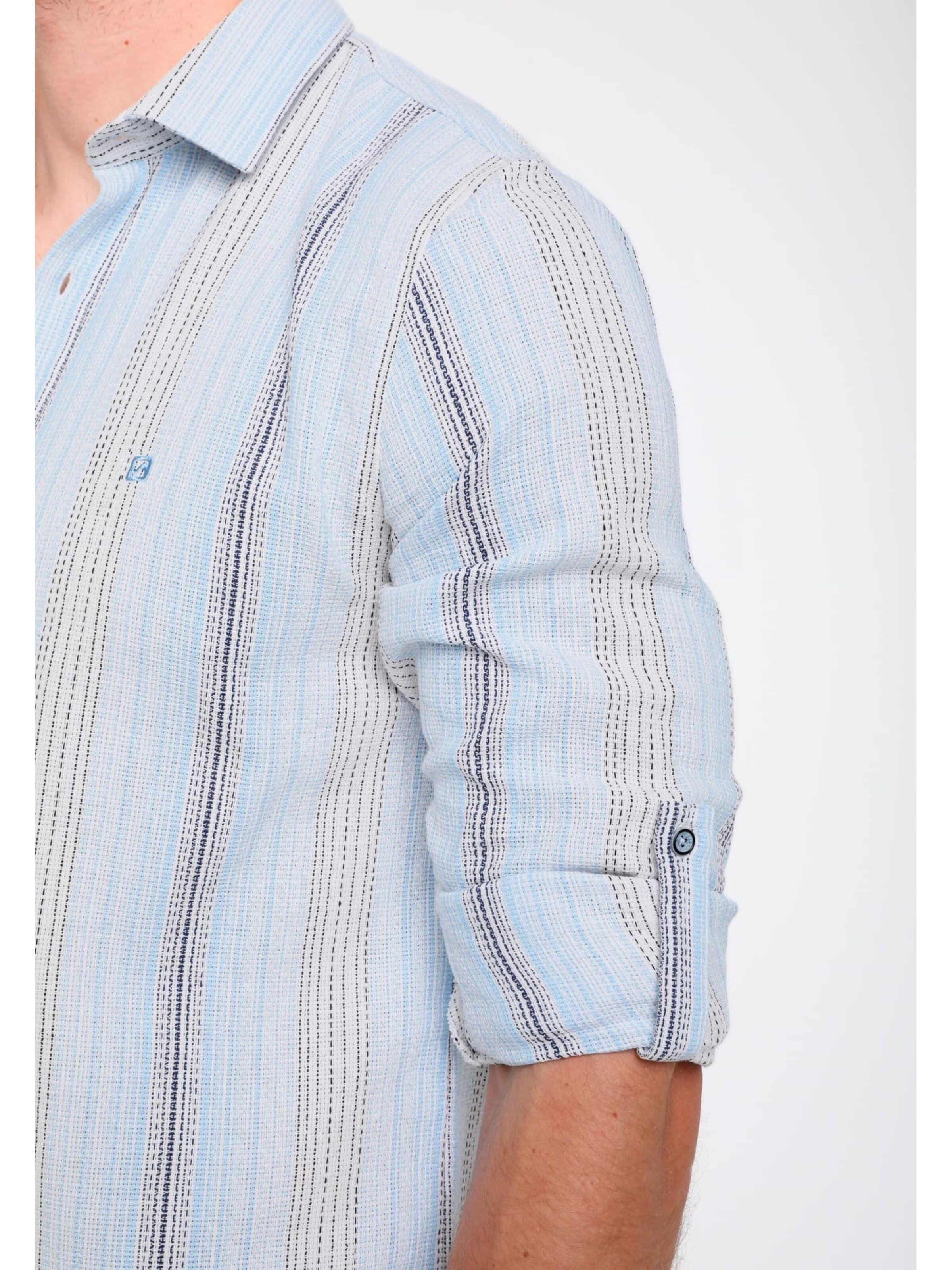 Gabbiano Comfort fit Overhemd in Blauw