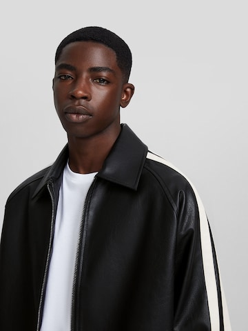 Veste mi-saison Bershka en noir