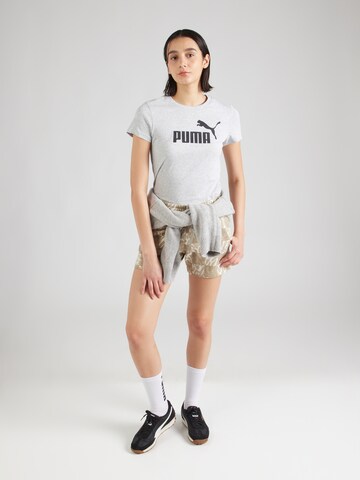 PUMA Performance shirt 'ESS No. 1' in Grey