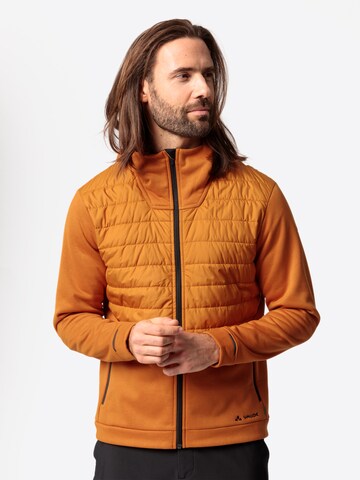 VAUDE Funktionele fleece-jas 'M Comyou FL J' in Bruin: voorkant