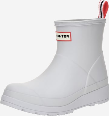 HUNTER Gumáky 'Play' - Sivá: predná strana
