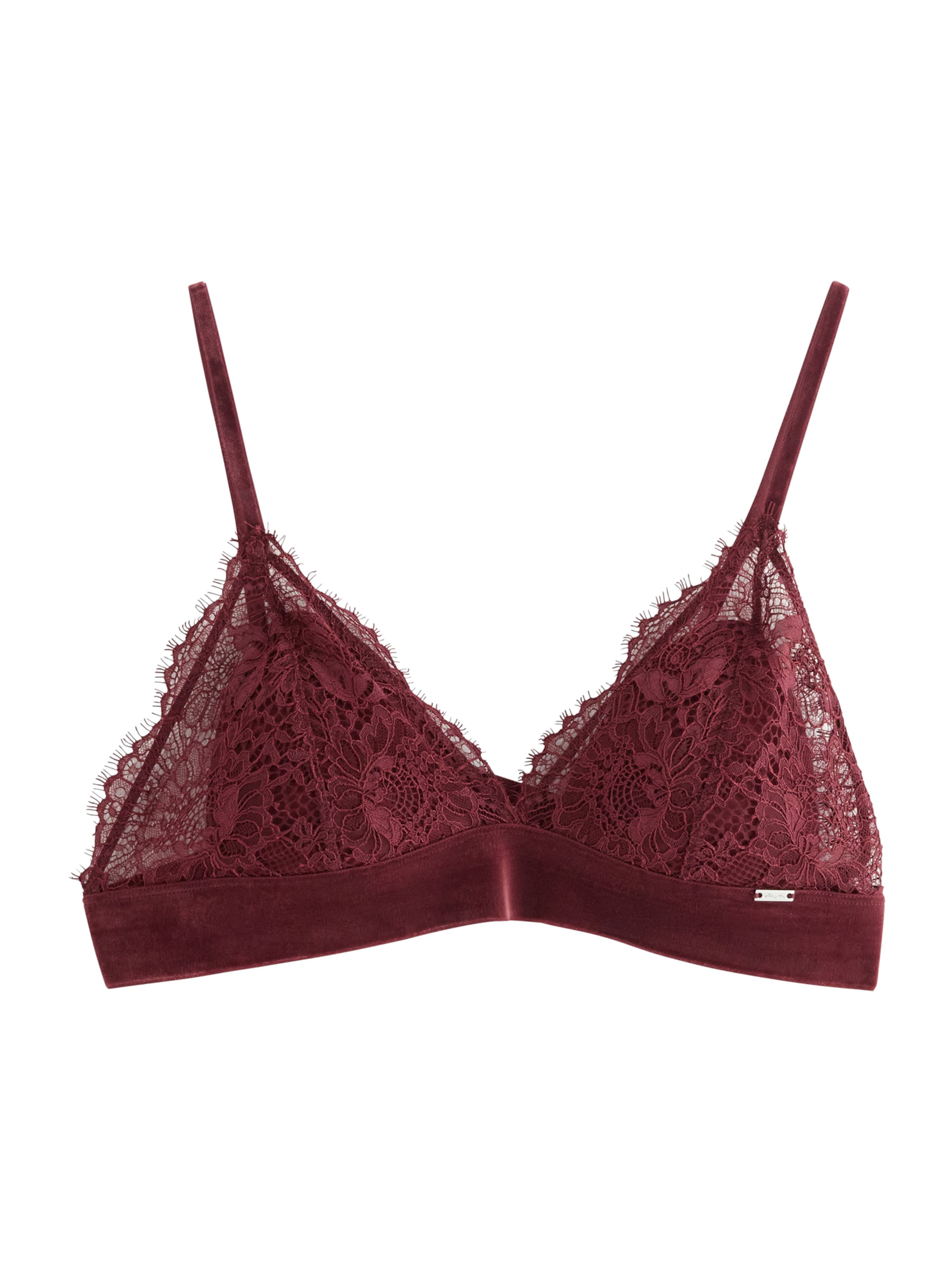 Lindex Triangle Bra 'Nora' in Red: front
