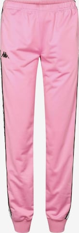 KAPPA Regular Housut ' KWBanda ' värissä vaaleanpunainen: etupuoli