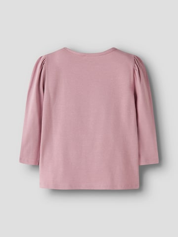 NAME IT - Camisola 'NMFJINA STITCH' em roxo