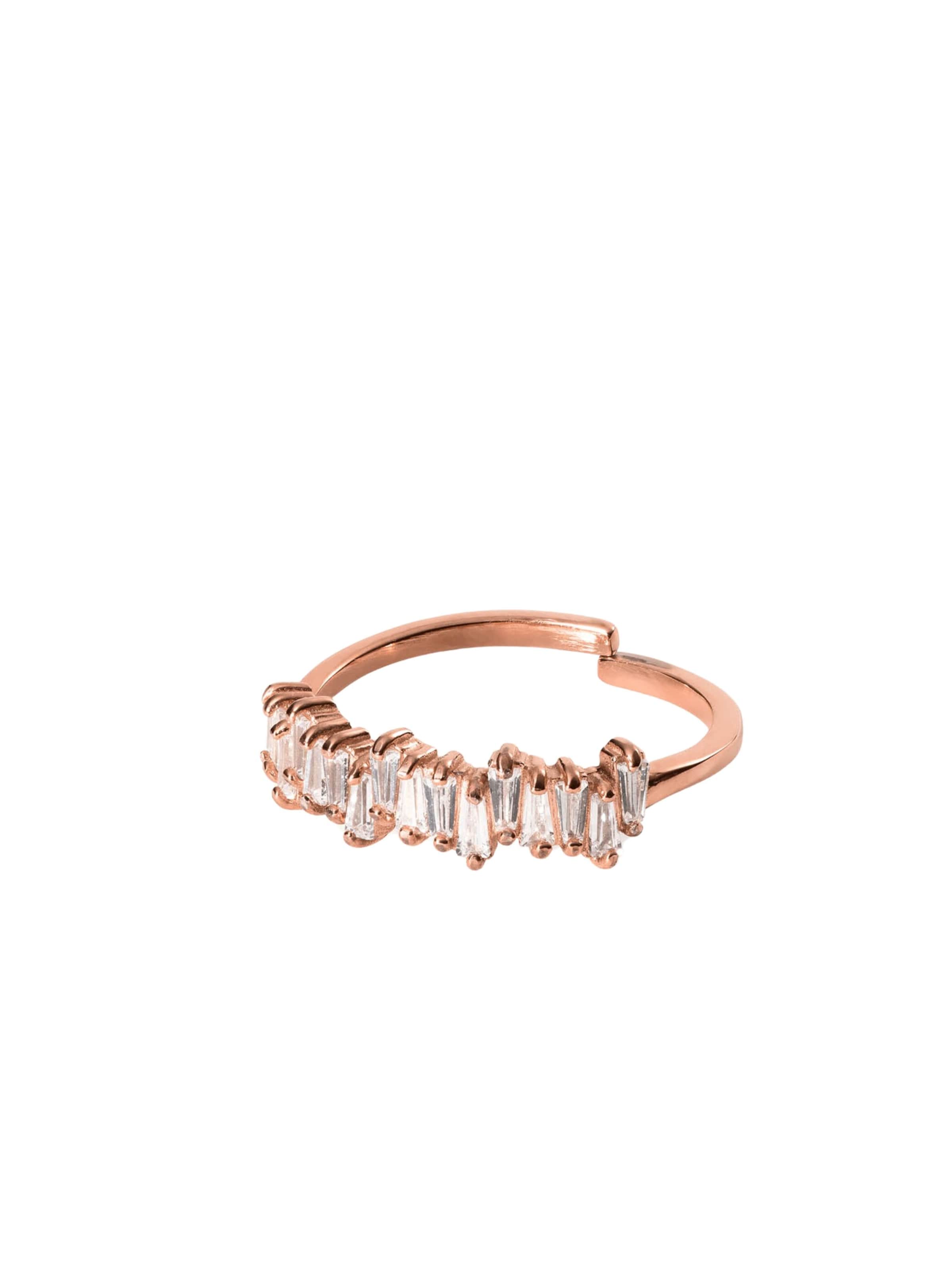 PURELEI Ring 'Powder' in Gold: Vorderseite
