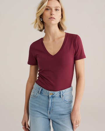 WE Fashion Tričko - Červená: predná strana