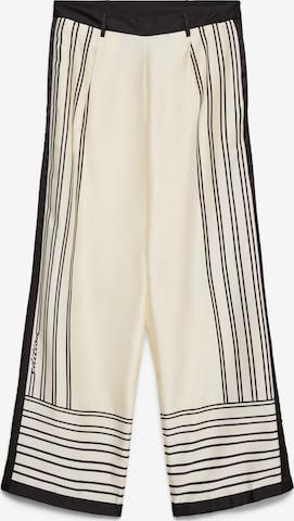 VERO MODA Wide Leg Hose 'EVINA' in Beige: Vorderseite