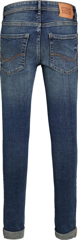 Jack &amp; Jones Junior Slimfit Jeans 'Idan' in Dunkelblau RE8100