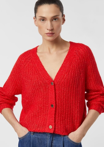 COMMA Вязаная кофта в Красный
