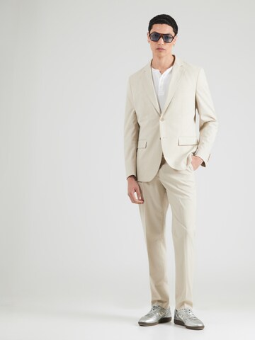 SELECTED Slimfit Jakkesæt 'SLHJALEN' i grå: forside