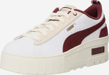 PUMA Sneakers 'Mayze Wedge Ivy League' in White: front
