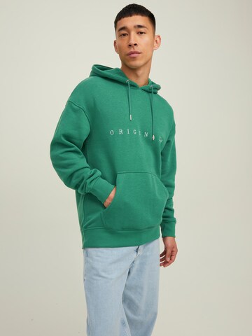 JACK & JONES Sweatshirt 'Copenhagen' in Green: front