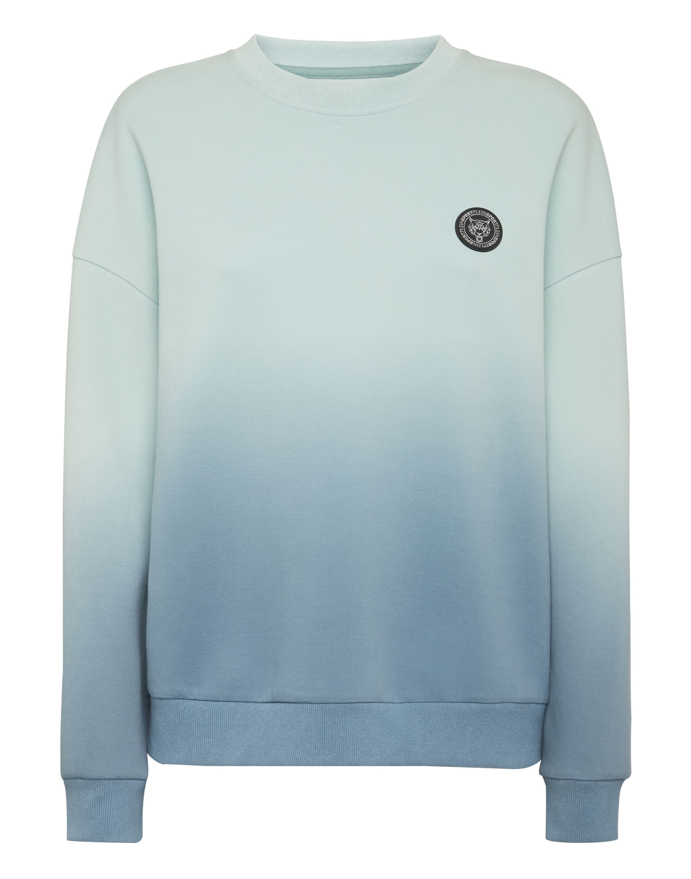 Plein Sport Sweatshirt 'Degrade' in de kleur Blauw / Lichtblauw, Productweergave