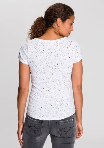 KangaROOS T-Shirt in Weiß