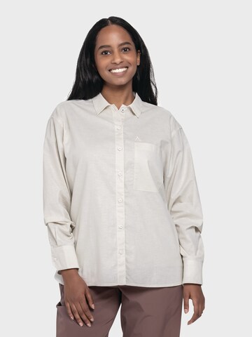 Schöffel Athletic button up shirt ' Urban Blouse Style Chanduy WMS ' in Beige: front