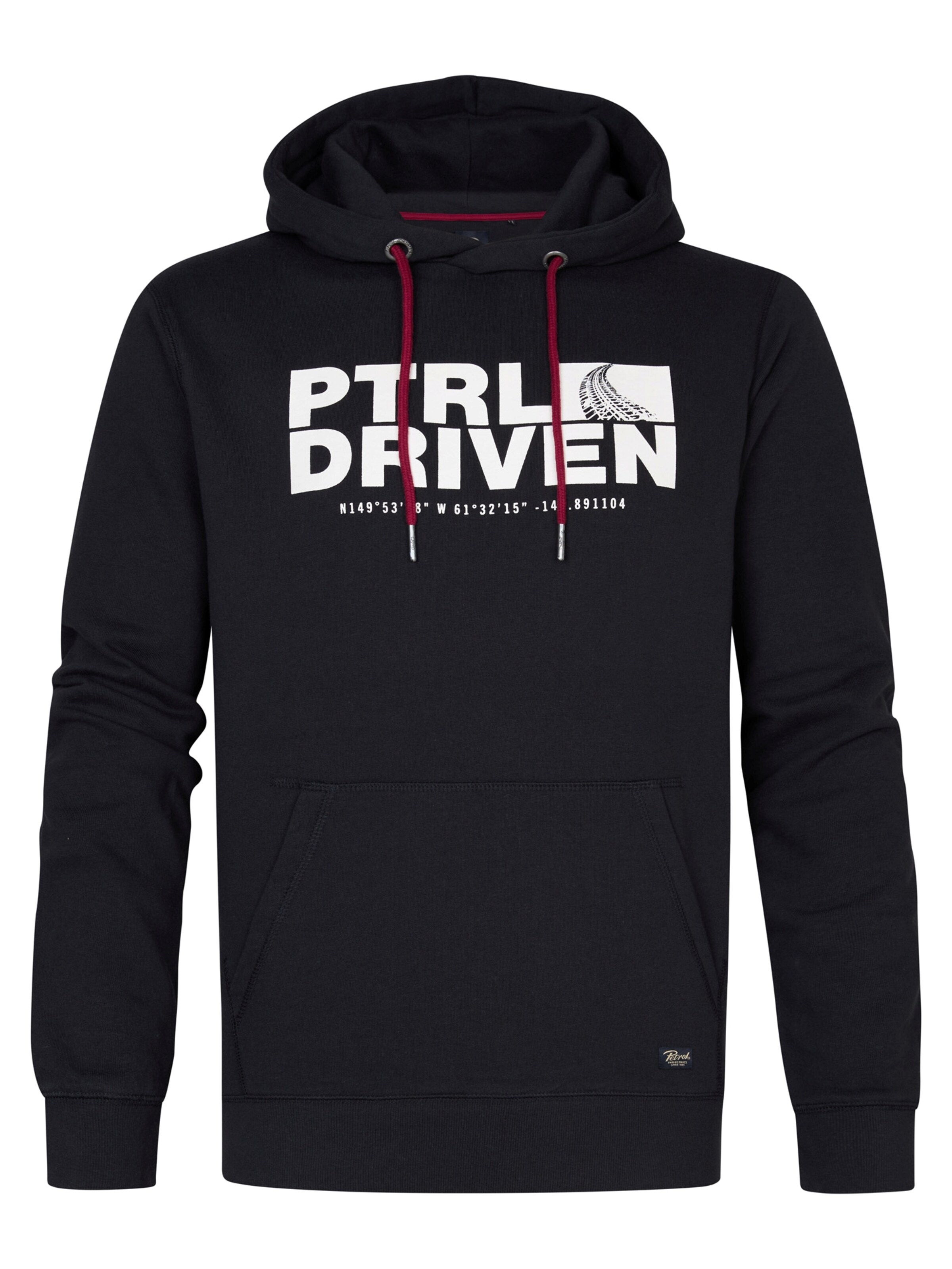 Petrol Industries Sweatshirt i sort: forside