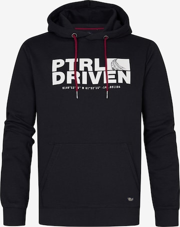Petrol Industries Sweatshirt in Black: front