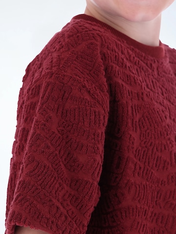 Donder Shirt 'DONDER' in Red