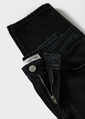 MANGO Regular Jeans i svart