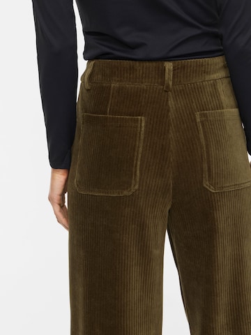 Wide Leg Pantalon VILA en vert