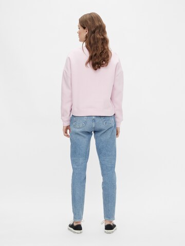 PIECES Sweatshirt 'PCCHILLI' in Lila